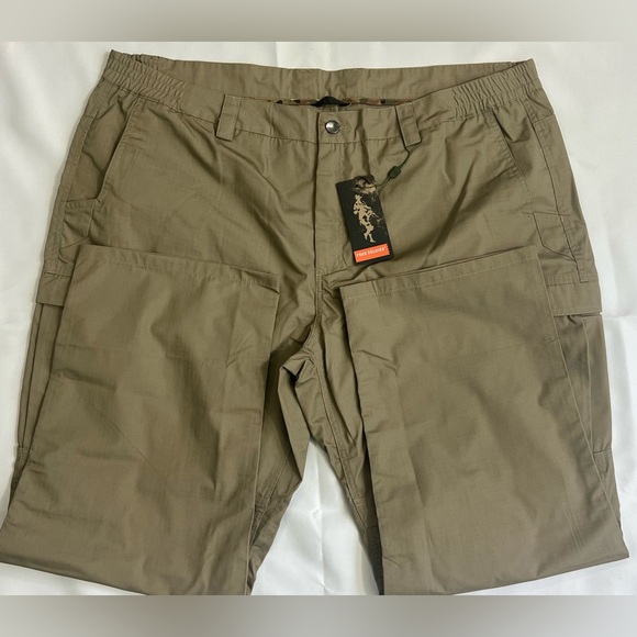 FREE SOLDIER Men's Water Resistant Pants Relaxed Tactical Cargo Pants Size:46x30 - Picture 14 of 16